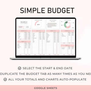 Monthly Budget Template